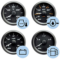 VDO instrumentation for diesel generators