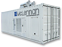McLennan Power Generator Control Panel