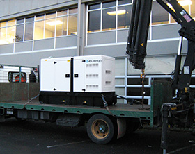 McLennan diesel generator installation